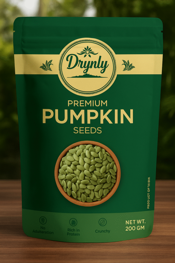 Oat CakeDrynly Pumpkin Seeds – 200g | Rich in Magnesium & Zinc | Superfood for Everyday Health - Image 3