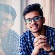 University Student, Portrait, Positivity, Aspirations - Young Lad Looking at the Camera for a Portrait